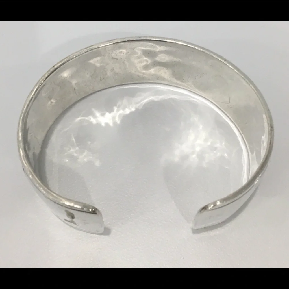 MEXICO 925 Silver Cuff Bracelet - Picture 3 of 5